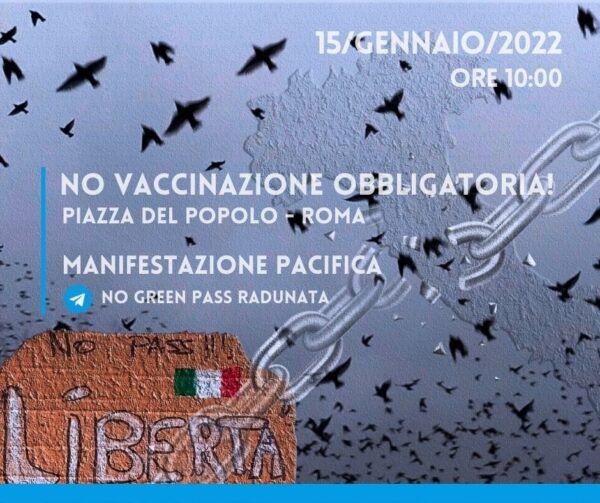 Al momento stai visualizzando NO GREEN PASS TORNANO IN PIAZZA