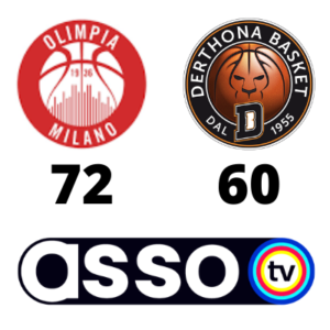 Scopri di più sull'articolo OLIMPIA MILANO-DERTHONA BASKET 72-60; SOLIDA VITTORIA PER L’AX.