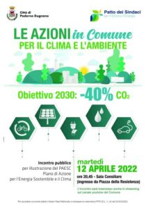 Scopri di più sull'articolo PADERNO DUGNANO: CLIMA E AMBIENTE SE NE PARLA  IN UN INCONTRO MARTEDI’ 12 APRILE