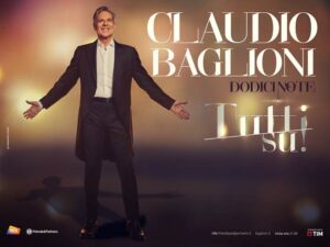 Scopri di più sull'articolo CLAUDIO BAGLIONI: dal 3 giugno in concerto con “Dodici Note – TUTTI SU!”