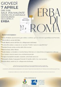 Scopri di più sull'articolo ERBA: “ERBA DI ROMA” I RACCONTI REALI PER L’ASSOCIAZIONE GENITIN