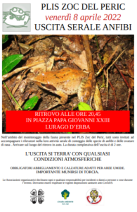 Scopri di più sull'articolo LURAGO D’ERBA: CAMMINATA SERALE NELLO “ZOC DEL PERIC”