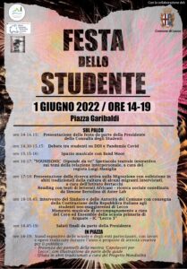 Scopri di più sull'articolo Il 1° giugno la Festa dello Studente