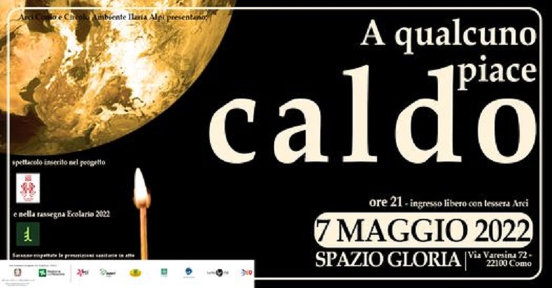 Al momento stai visualizzando Riscaldamento globale, il 7 maggio a Como
