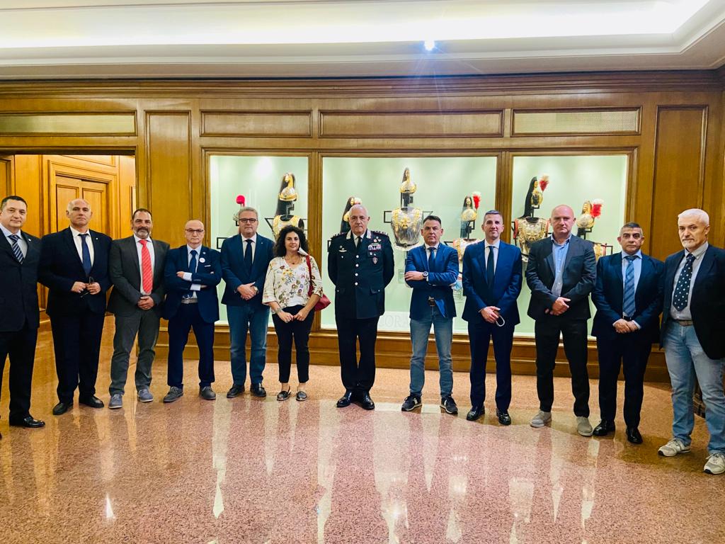 Scopri di più sull'articolo INCONTRO TRA IL COMANDANTE GENERALE E ASSOCIAZIONI PROFESSIONALI A CARATTERE SINDACALE