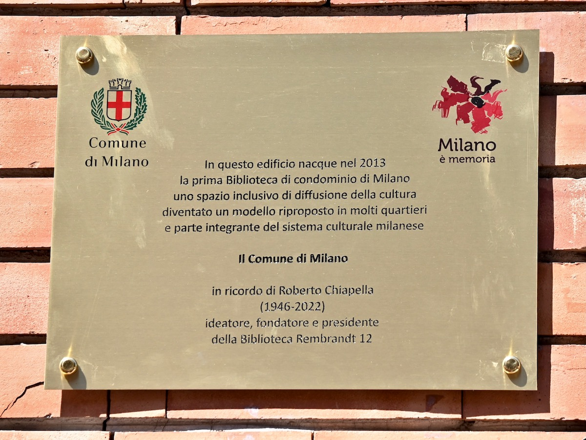 Scopri di più sull'articolo Milano è memoria. Scoperta la targa in memoria di Roberto Chiapella