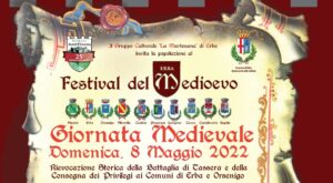Scopri di più sull'articolo LA GIORNATA MEDIEVALE GIUNGE ALLA QUARTA EDIZIONE