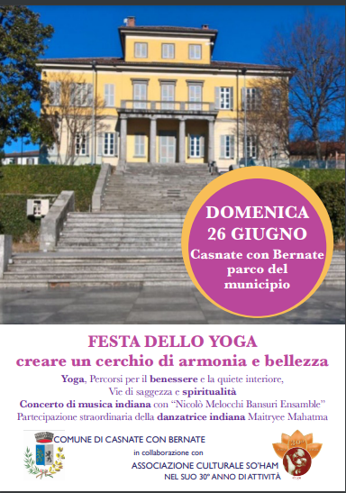 Al momento stai visualizzando CASNATE CON BERNATE: GIORNATA DEL BENESSERE CON DANZE TIBETANE E YOGA