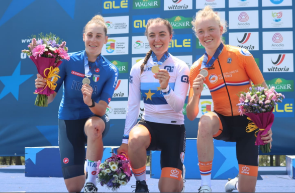 Al momento stai visualizzando CICLISMO: ARGENTO E BRONZO EUROPEO PER L’ITALIA