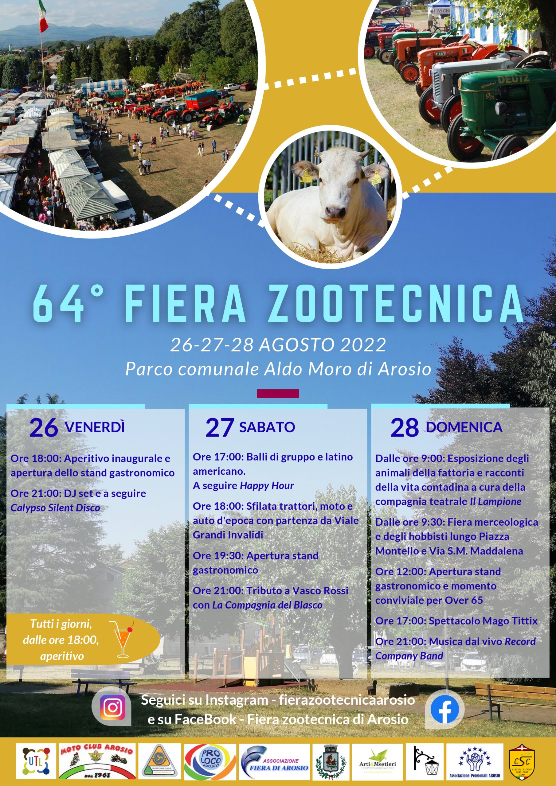 Scopri di più sull'articolo AROSIO: FIERA ZOOTECNICA D’AGOSTO 2022