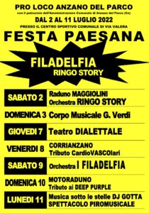 Scopri di più sull'articolo ANZANO DEL PARCO: FESTA D’ESTATE IL PROGRAMMA DI LUGLIO