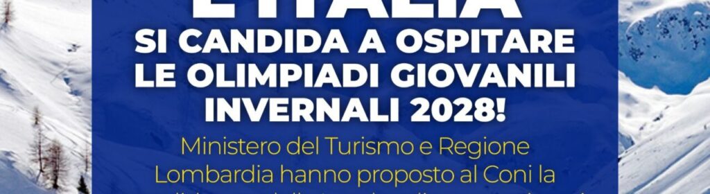 Scopri di più sull'articolo LOMBARDIA: LA REGIONE E IL MINISTERO INSIEME PER CANDIDATURA OLIMPIADI GIOVANILI