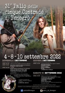 Scopri di più sull'articolo FENEGRO’: 31° PALIO DELLE CINQUE CONTRADE