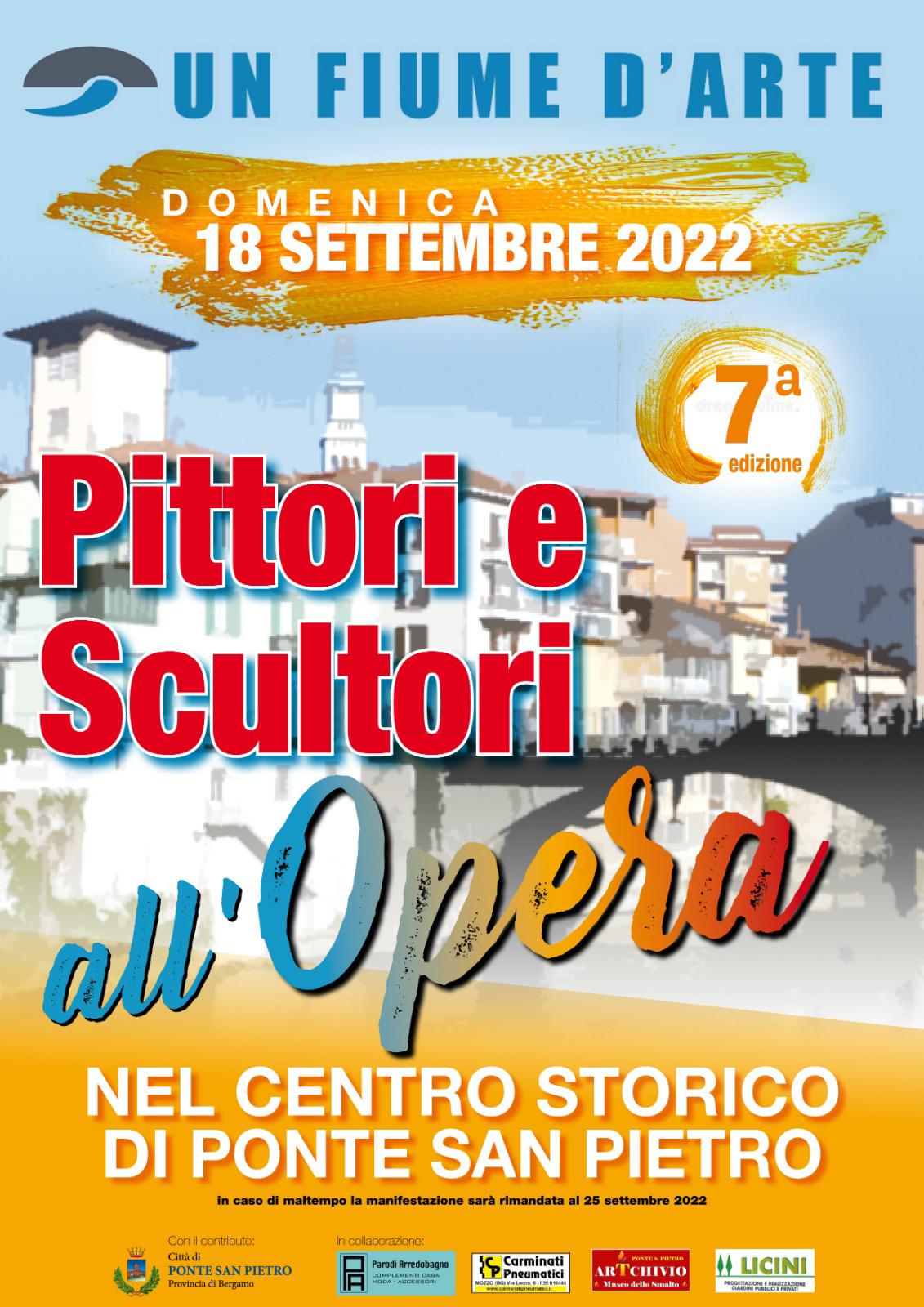 Scopri di più sull'articolo PONTE SAN PIETRO: “UN FIUME D’ARTE: PITTORI E SCULTORI ALL’OPERA”