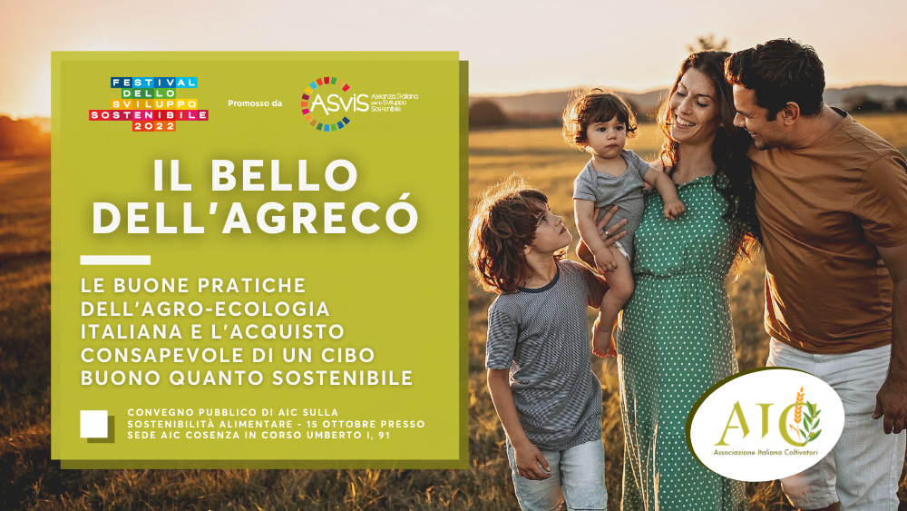 Scopri di più sull'articolo AIC porta a Cosenza il Festival internazionale dello Sviluppo Sostenibile