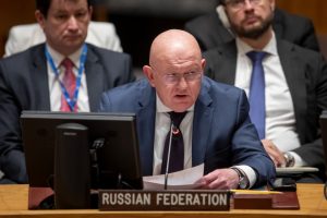 Scopri di più sull'articolo Sabotaggio al gasdotto Nord Stream: Dichiarazione del Rappresentante Permanente Vassily Nebenzia al briefing dell’UNSC
