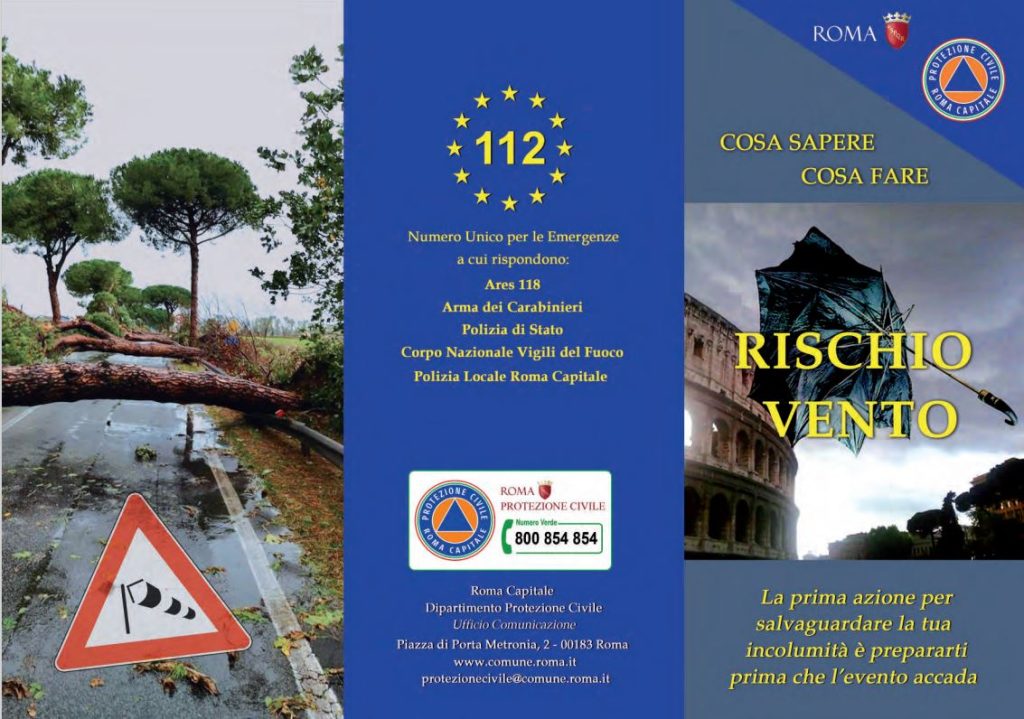 Scopri di più sull'articolo <strong>ALLERTA VENTO: DOMANI STOP SCUOLE A OSTIA, A ROMA CHIUSI PARCHI, GIARDINI E VILLE STORICHE</strong>