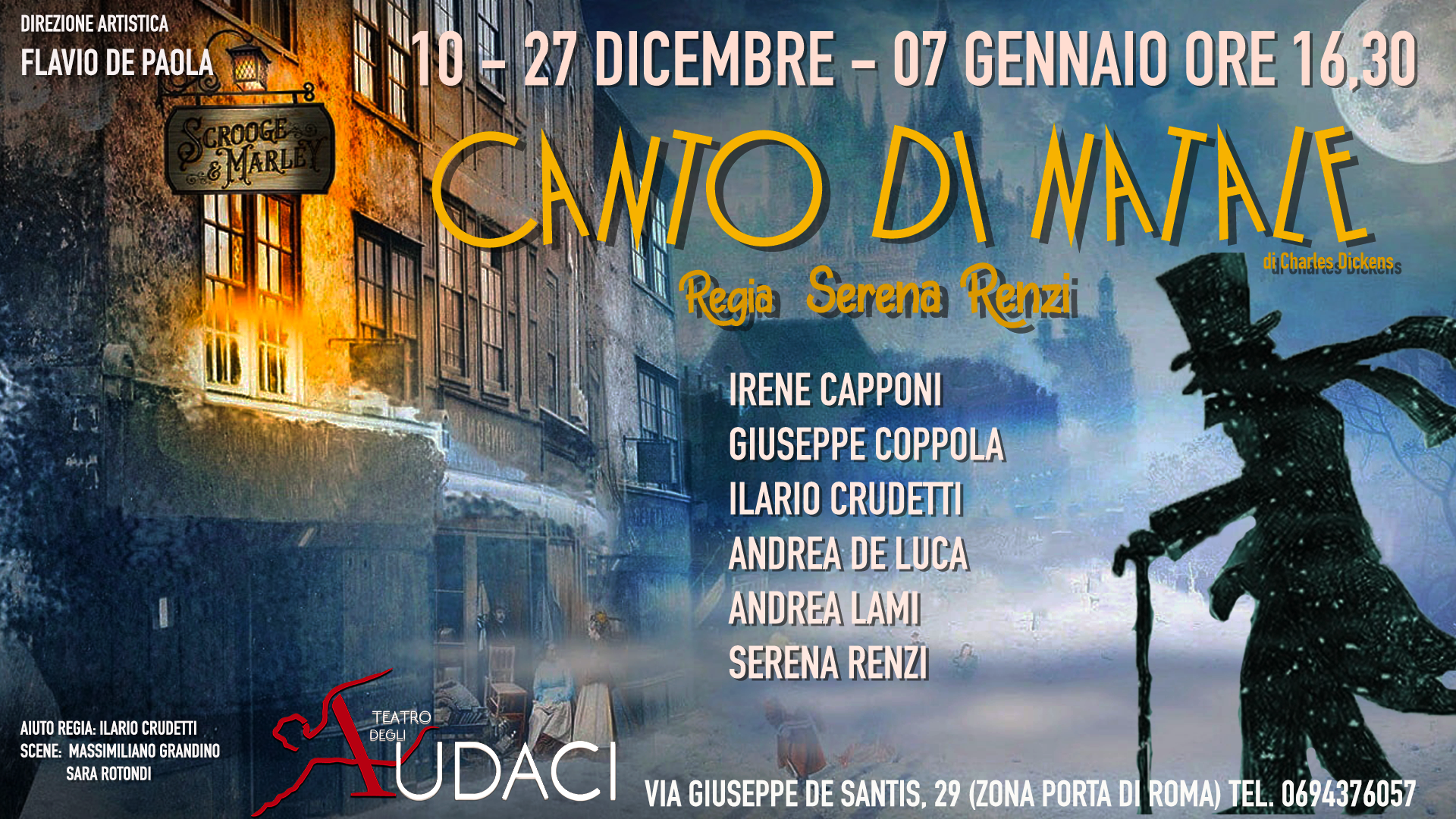 Scopri di più sull'articolo MILANO: “Capodanno 2023″🎉 “Canto di Natale” per i ragazzi 🎄e “Il Viaggio di Neacò” 🎼🎷MILANO: