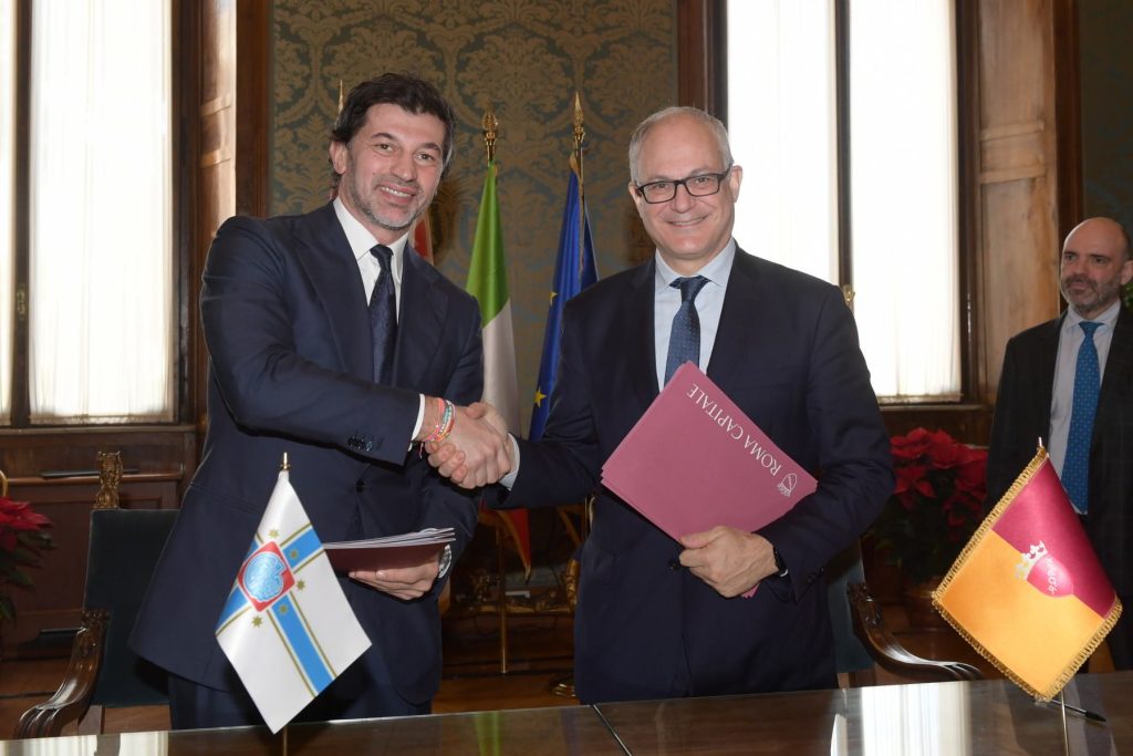 Scopri di più sull'articolo INCONTRO TRA IL SINDACO GUALTIERI E IL SINDACO DI TBILISI KALADZE