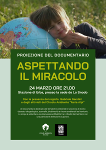 Scopri di più sull'articolo ‘Aspettando il miracolo’, il documentario arriva a Erba, il 24 marzo