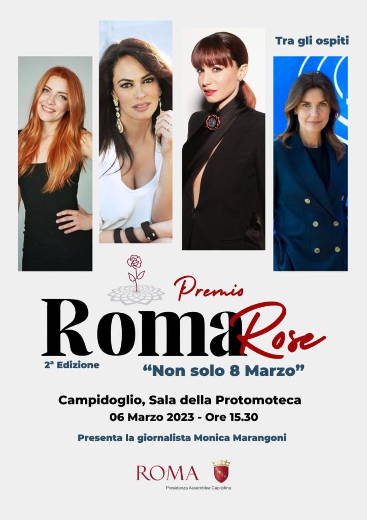 Scopri di più sull'articolo Campidoglio, lunedì 6 marzo la seconda edizione del Premio “RomaRose”