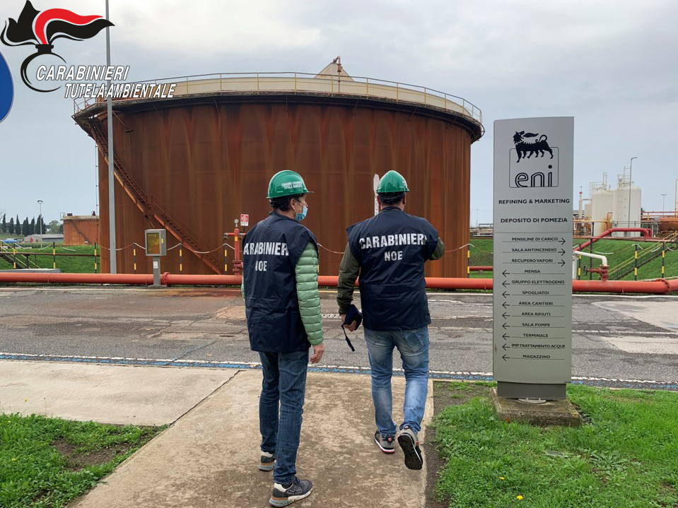 Al momento stai visualizzando POMEZIA (RM). INQUINAMENTO AMBIENTALE DAL DEPOSITO “ENI”. INDAGATA L’AZIENDA ED ALCUNI DIRIGENTI