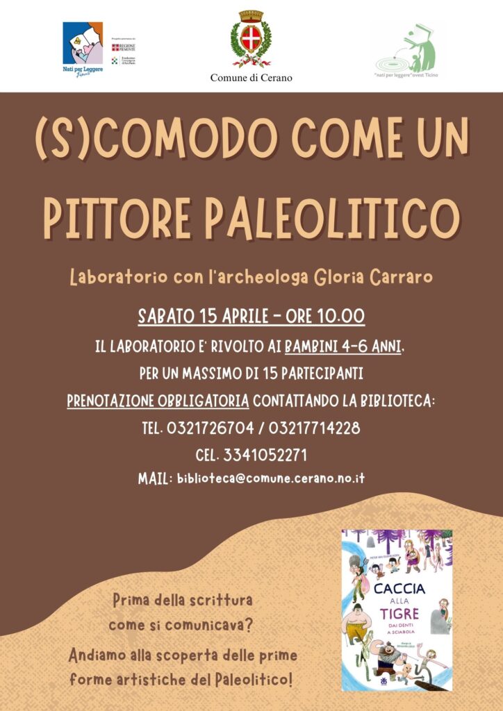 Scopri di più sull'articolo CERANO: (S)COMODO COME UN PITTORE PALEOLITICO