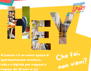 Scopri di più sull'articolo LONATO DEL GARDA: “GENERAZIONE SMART” SPAZIO PER I GIOVANI DAI 15 AI 34 ANNI