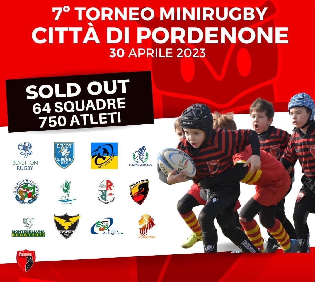 Al momento stai visualizzando Pordenone: Torneo di Rugby Città di Pordenone