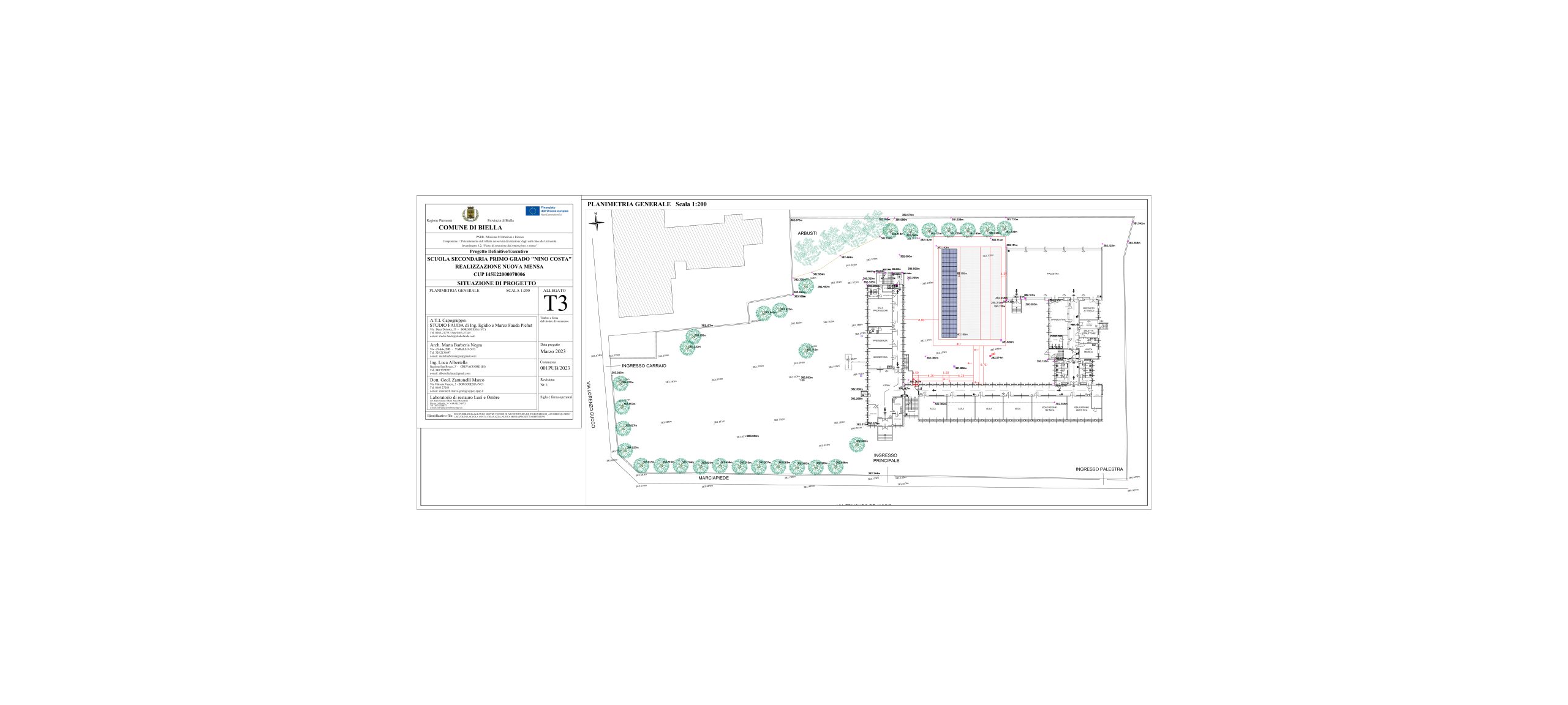 Scopri di più sull'articolo BIELLA: LA DITTA MASSICCI SI AGGIUDICA I LAVORI PER LA MENSA SCUOLA “NINO COSTA”