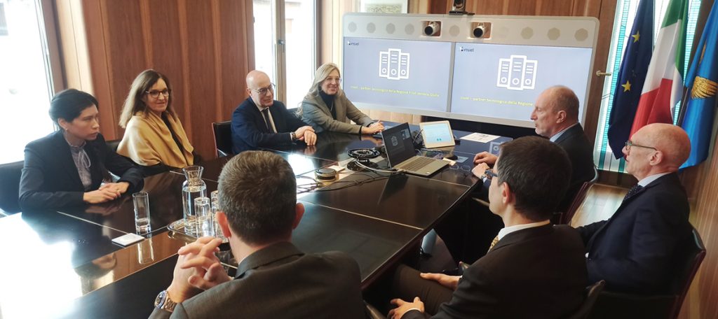 Scopri di più sull'articolo TRIESTE: Il questore di Trieste Pietro Ostuni in visita alla sede di Insiel