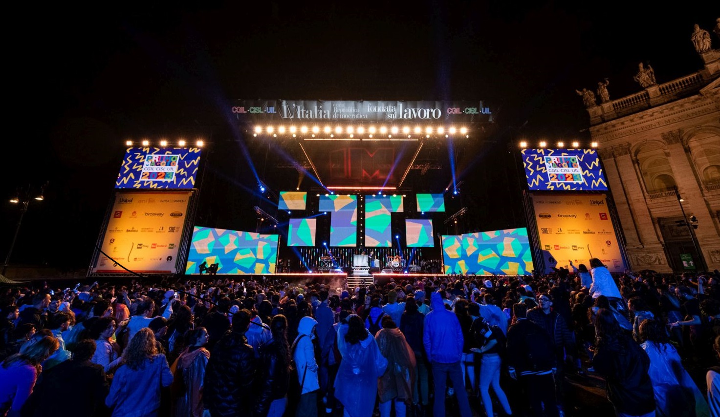 Al momento stai visualizzando Roma: Grande successo per il concerto del Primo Maggio di Roma, boom di ascolti in TV