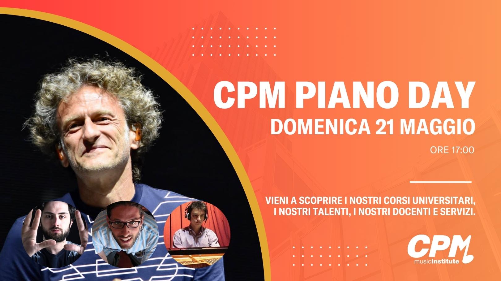 Scopri di più sull'articolo Domenica 21 maggio al CPM Music Institute di Milano arriva il CPM Piano Day!