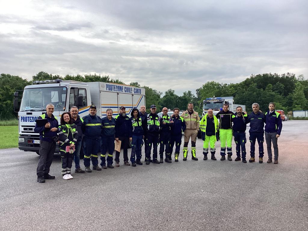 Al momento stai visualizzando COMO: Anche la colonna mobile provinciale di Protezione civile in soccorso alle zone dell’Emilia Romagna colpite dall’alluvione