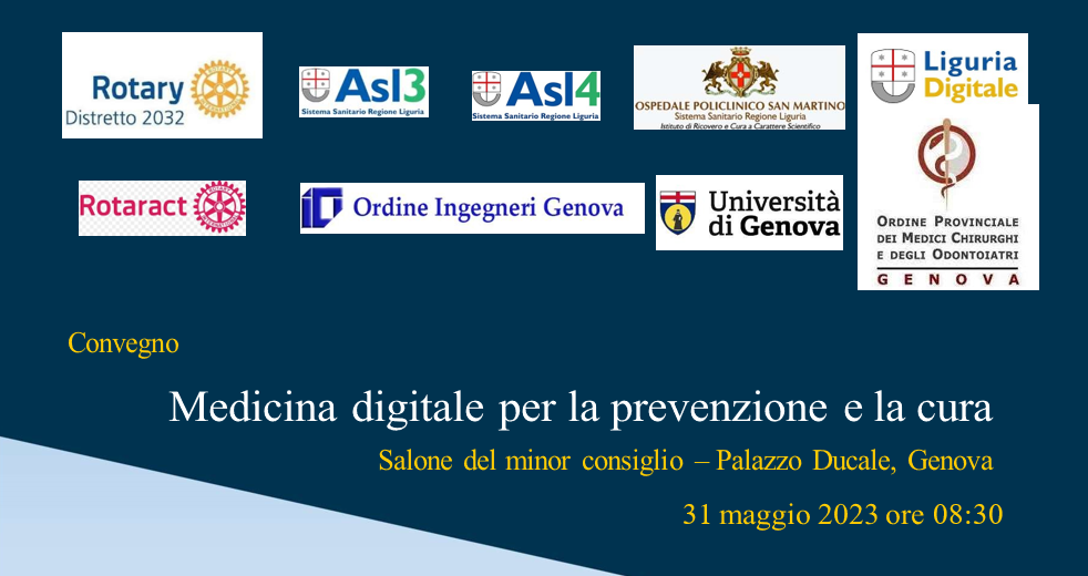 Al momento stai visualizzando GENOVA: Convegno “Medicina Digitale per la Prevenzione e la Cura”