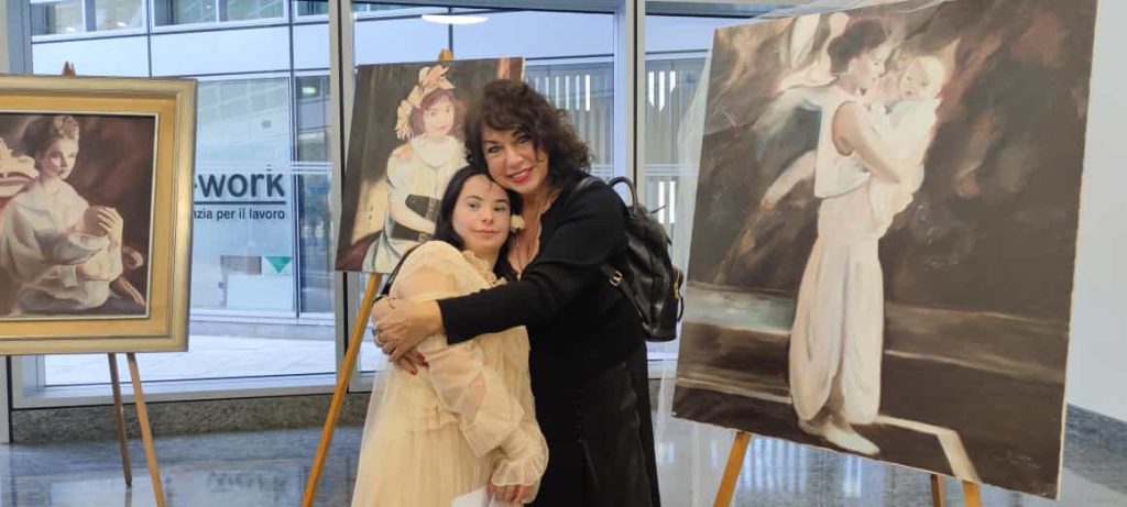 Scopri di più sull'articolo MILANO: SARAH BELLOME CONQUISTA PALAZZO LOMBARDIA CON LE SUE OPERE