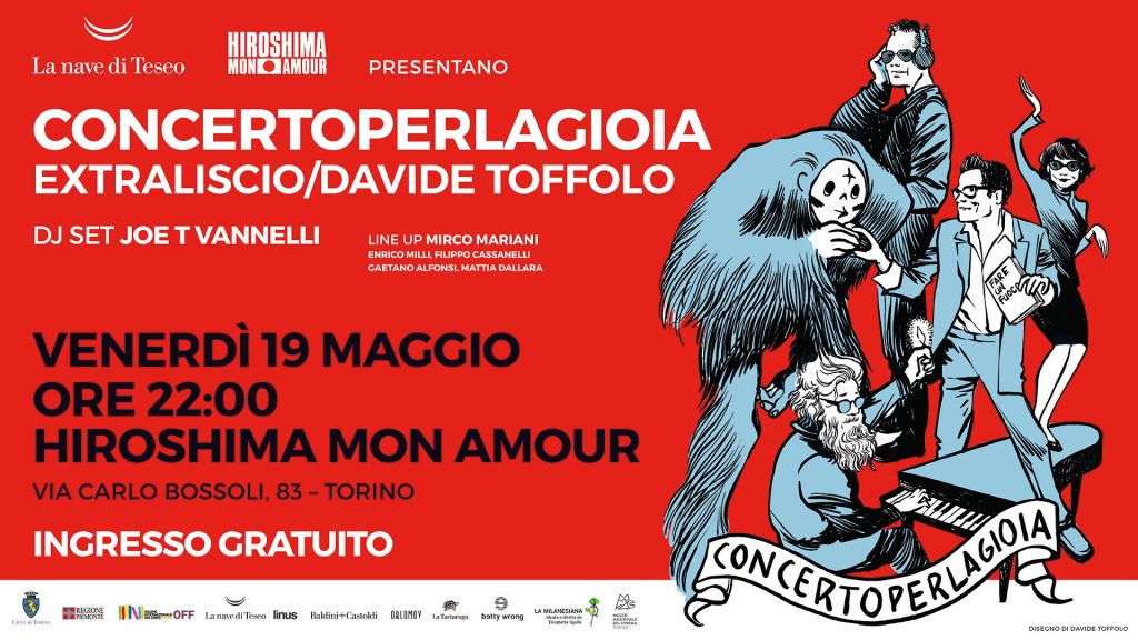 Scopri di più sull'articolo TORINO: CONCERTOPERLAGIOIA