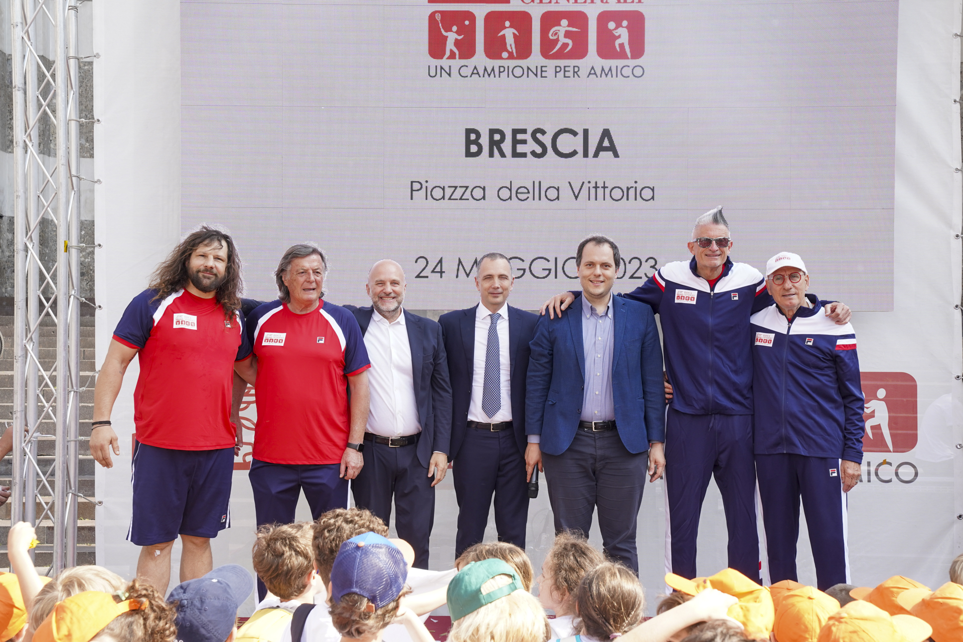 Al momento stai visualizzando Grande successo a Brescia per la terza tappa diBanca Generali Un Campione per Amico