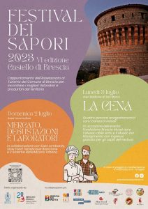Scopri di più sull'articolo FESTIVAL DEI SAPORI – VI EDIZIONE DOMENICA 2 – LUNEDÌ 3 LUGLIO 2023