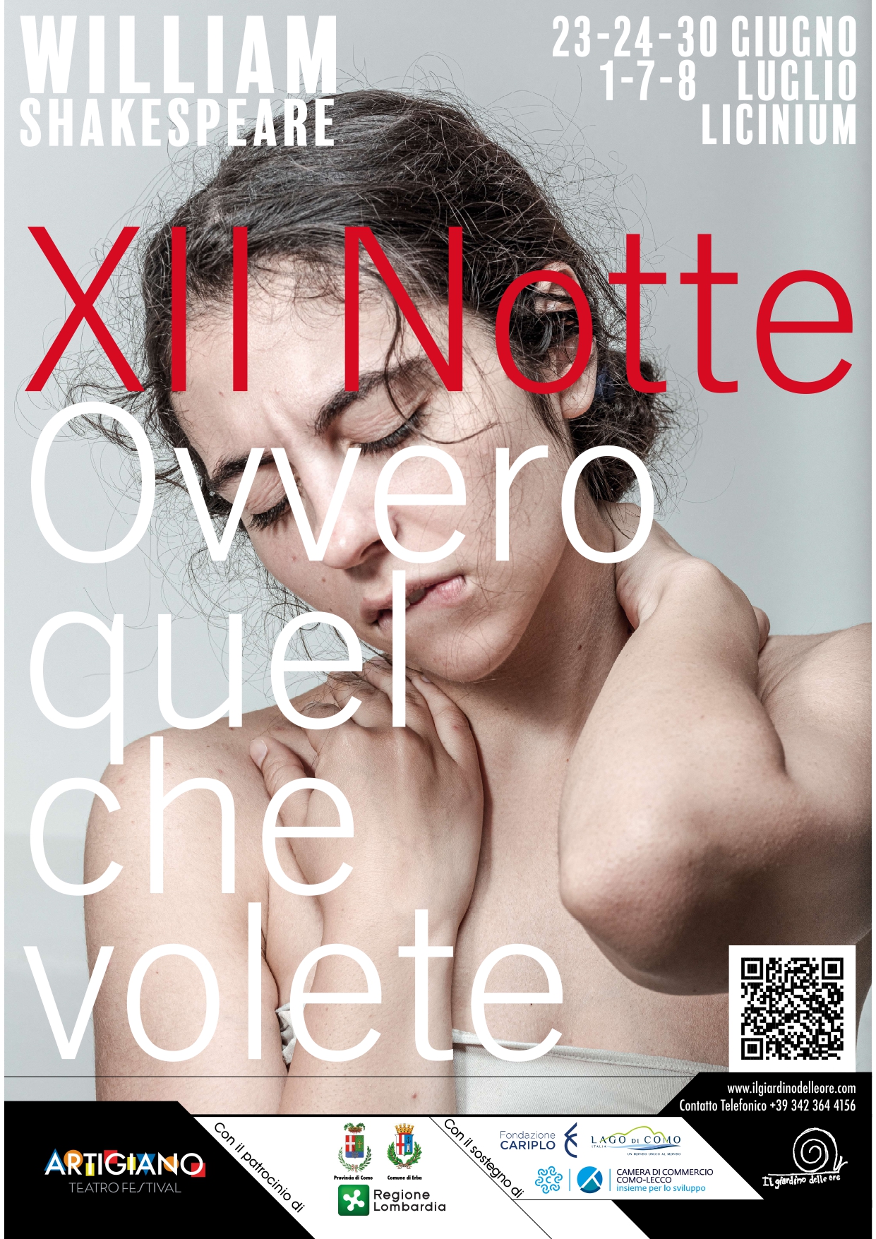 Scopri di più sull'articolo CIELO STELLATO ALLA PRIMA DELLA DODICESIMA NOTTE AL TEATRO LICINIUM