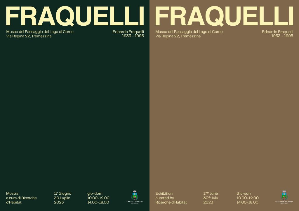 Scopri di più sull'articolo TREMEZZINA: AL MUSEO DEL PAESAGGIO DEL LAGO DI COMO MOSTRA DEDICATA A EDOARDO FRAQUELLI