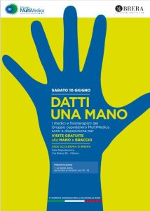Scopri di più sull'articolo 10 giugno, Giornata Salute Mano: visite gratuite con i medici MultiMedica all’Accademia di Brera