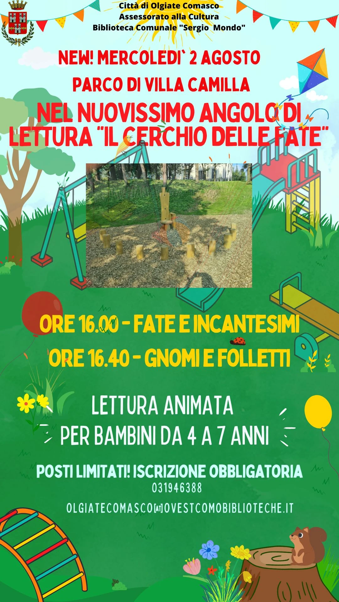 Scopri di più sull'articolo OLGIATE COMASCO: Fate e incantesimi, Gnomi e Folletti