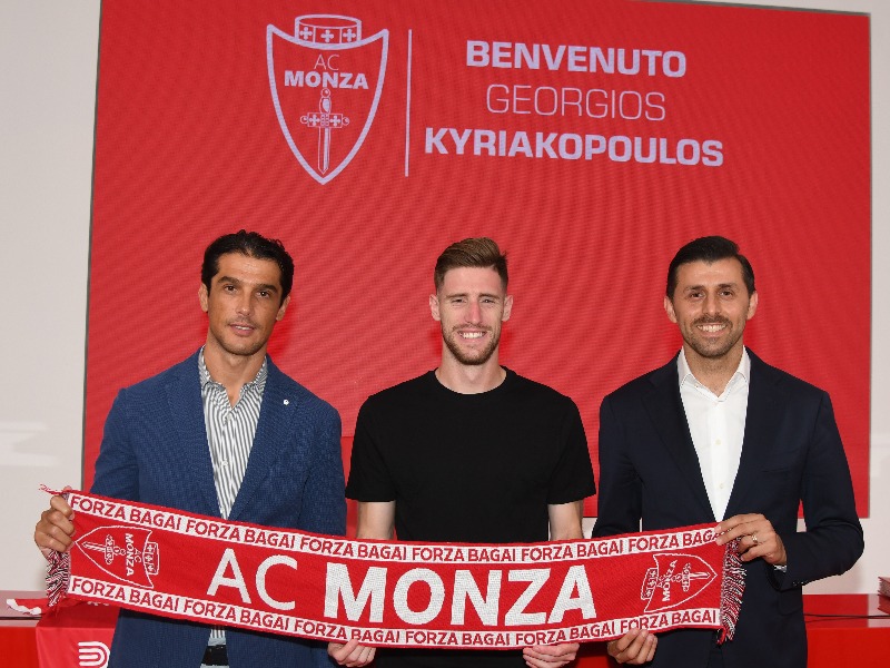 Al momento stai visualizzando MONZA: Giorgos Kyriakopoulos è un nuovo giocatore del Monza Calcio