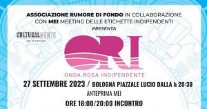 Scopri di più sull'articolo BOLOGNA: PREMIO MUSICALE ORI – ONDA ROSA INDIPENDENTE