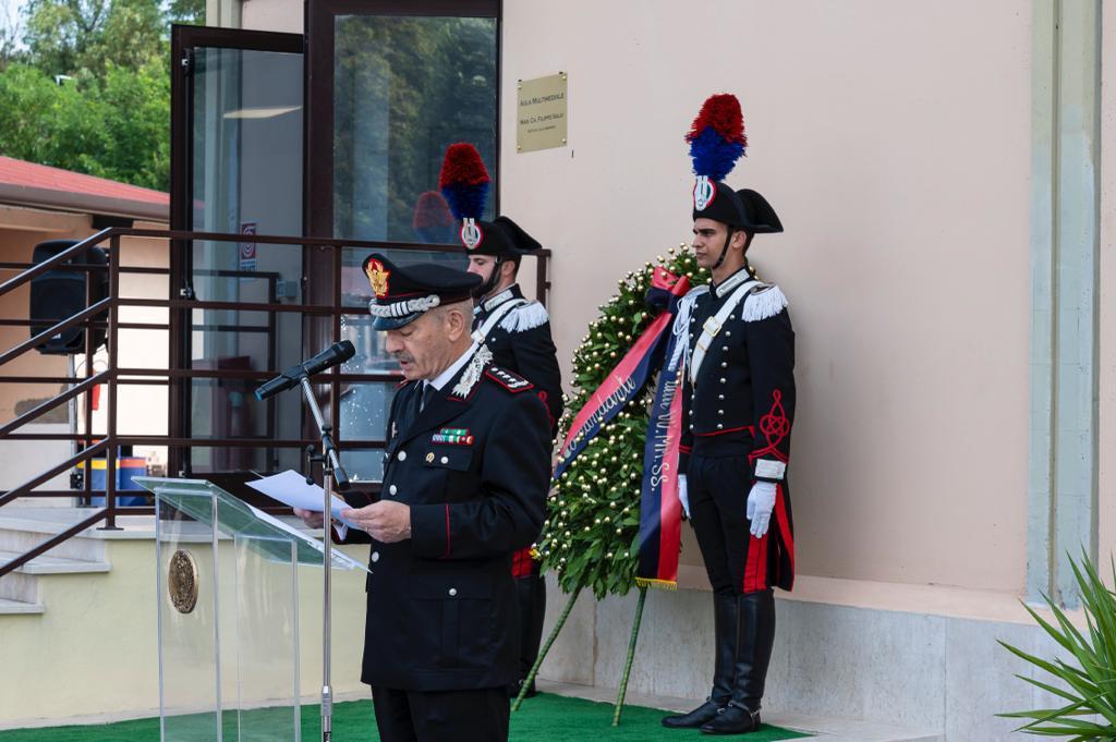 Scopri di più sull'articolo ROMA: Aula multimediale del ROS intitolata al Maresciallo Capo M.O.V.A. Filippo Salvi