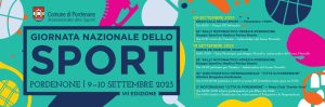 Scopri di più sull'articolo Pordenone: Giornata Nazionale e Gran Galà dello Sport il 9 e 10 settembre