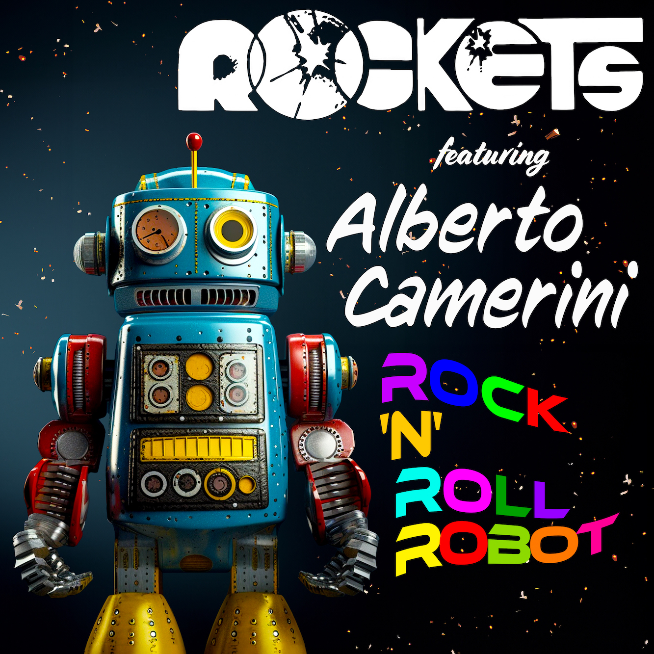Al momento stai visualizzando ROCKETS Feat. ALBERTO CAMERINI- Rock&Roll Robot