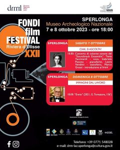 Scopri di più sull'articolo FONDIfilmFESTIVAL: Al Museo di Sperlonga il concerto “CIAK, SI ASCOLTA!” e il film di Tornatore su Ennio Morricone