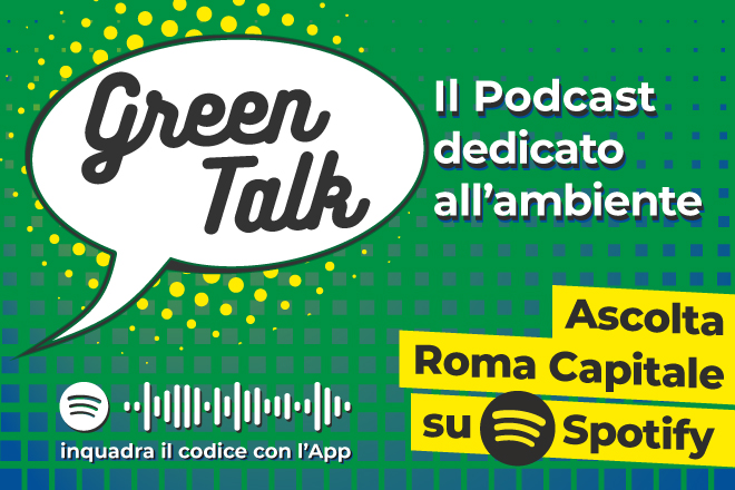 Scopri di più sull'articolo ROMA CAPITALE LANCIA “GREEN TALK”, IL PODCAST DEDICATO ALL’AMBIENTE